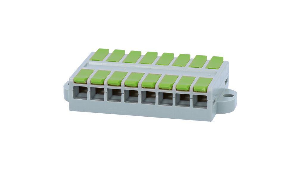 Blok zaciskowy do połączeń przewód-płytka, SMD, 6.5mm Rozstaw, Prosty, Śruba, 8 Ilość biegunów
